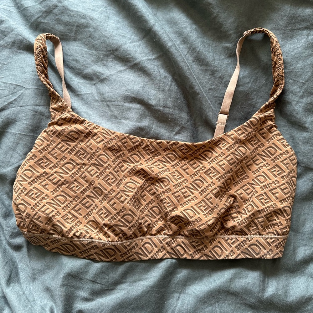 Skims x Fendi Tan Bralette